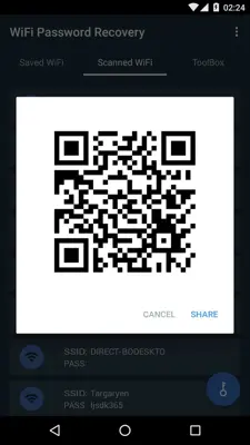 WiFi Password Recovery android App screenshot 2